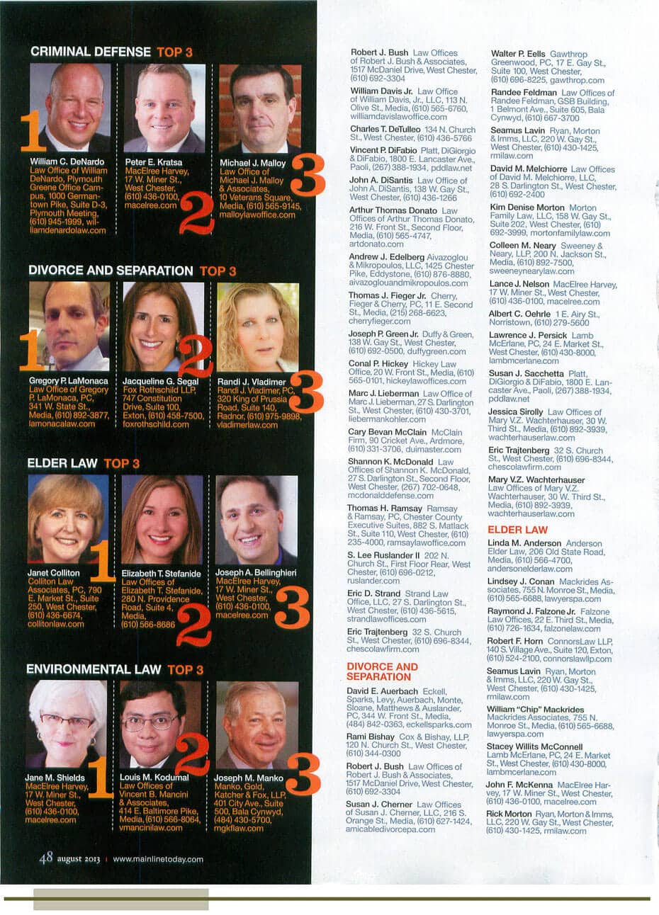 Top 2013 Lawyers